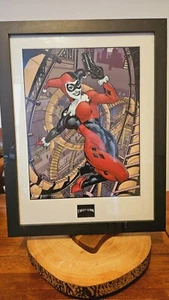 DC Comics, Harley Quinn, Framed Print, 30 x 40 cm, Wood, Multi-Colour - Picture 1 of 5
