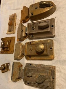 Vintage Schlösser Konvolut Riegel, Schrank - Bild 1 von 12