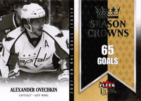 08/09 FLEER ULTRA HOCKEY SEASON CROWNS INSERT CARDS (SC1-SC10) U-Pick From List Cover