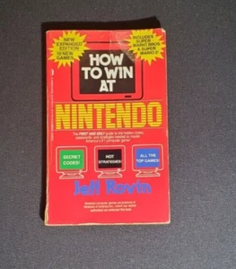 HOW TO WIN AT NINTENDO GAMES Jeff Rovin Vintage 1989 Expanded Super Mario Bros - Picture 1 of 5