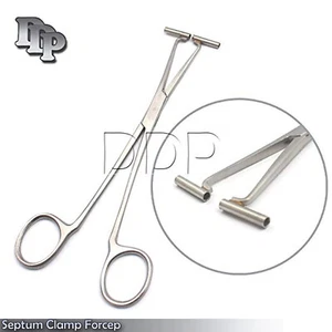 Septum Ring Piercing Clamp Forcep 6'' Tube Tunnel Nose Lip Tongue Nipple Tool - Picture 1 of 3