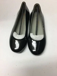 Pazitos Girl Black Patent Leather Shoes Size Euro 28 USA 11 Slip On A259ss - Picture 1 of 6