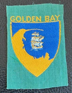 Vintage Golden Bay New Zealand Boy Scouts Patch - Picture 1 of 3