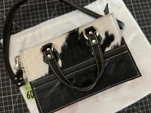 Holy Cow Couture Itty Bitty Hybrid Tote Cowhide - Picture 1 of 5