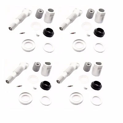 4 X Nuevos kits de vástago de válvula TPMS de repuesto para GMC Acadia Yukon Saturn Aura Sky Foto 1 de 2