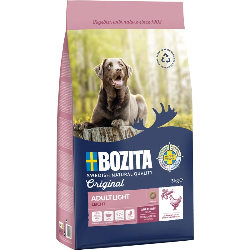 Bozita Original Adult Light | 3kg Hundetrockenfutter
