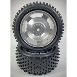 Absima 2500025 1:10 Aluminium Buggy Räderset 2WD/4WD PIN hinten 12mm Hex (2) - Bild 1 von 4