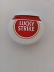 Lucky Strike Luckies Feuerzeug rund nachfllbar rot wei Geschenkidee Raucher