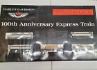HO scale train set Harley Davidson 100th Anniversary, Limited Sealed NEW Vintage