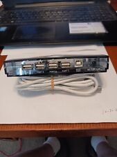 BELKIN 4-Port USB Hub F5U021 w/Pwr.Adapter & USB Source Cable - Used, Excellent