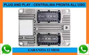 IAW 5SF8.E4 Magneti Marelli CENTRALINA MOTORE FIAT 500 PUNTO - PRONTA AL USO - Foto 1 di 4