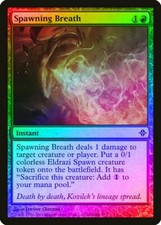 Spawning Breath FOIL Rise of the Eldrazi NM Red Common MAGIC MTG CARD ABUGames