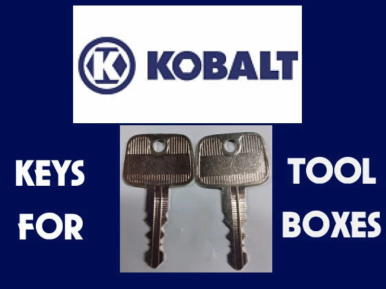 BETTER BUILT 110-119 KOBALT NORTHERN KEY SET OF 2 KEYS TRUCK TOOLBOX FREE SHIP - Image 1 of 1