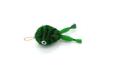 KATS'N US Frog Teaser Wand Kat Fly® Cat Toy Refill - green