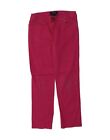 POLO RALPH LAUREN Girls Straight Casual Trousers 9-10 Years W26 L22 Pink AU09