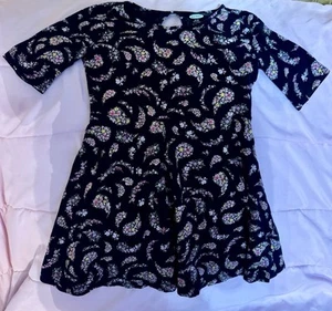 Beautiful Floral Print Long Dress Shirt - Picture 1 of 2