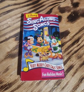 Disneys Sing Along Songs - Very Merry Christmas Songs (VHS, 2000) Red Box - Bild 1 von 4