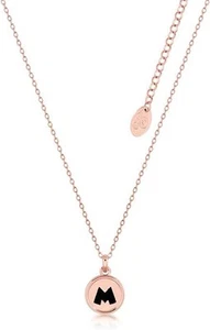 Disney Mickey Mouse 90 Years Rose Gold-Plated Medallion Necklace - Picture 1 of 2