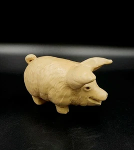 Vintage Art Deco Style Ceramic Pig Figurine - Picture 1 of 10