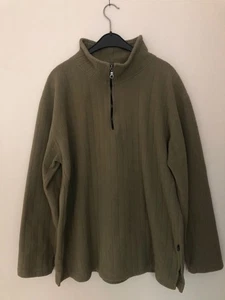 EXIST - GR. XL - Fleecepullover taupe/khaki - Bild 1 von 4