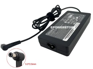 Chicony 20V 6A 120W AC Power Supply Adapter A17-120P2A 5.5*2.5mm Laptop Charger - Picture 1 of 11