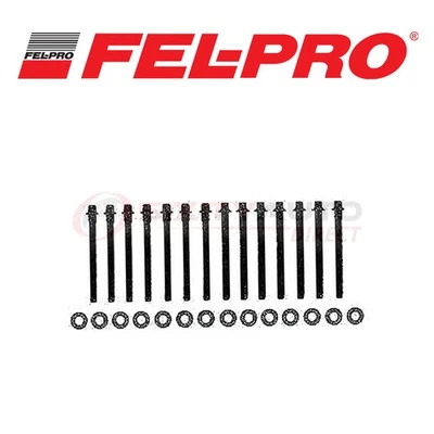 Fel Pro Cylinder Head Bolt Set for 2001-2005 BMW 530i 3.0L L6 - Engine Block mv Foto 1 de 4