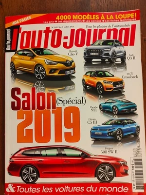 Numéro Spécial salon de l’Auto-Journal modèles 2019, parution juillet 2018 - Photo 1/3