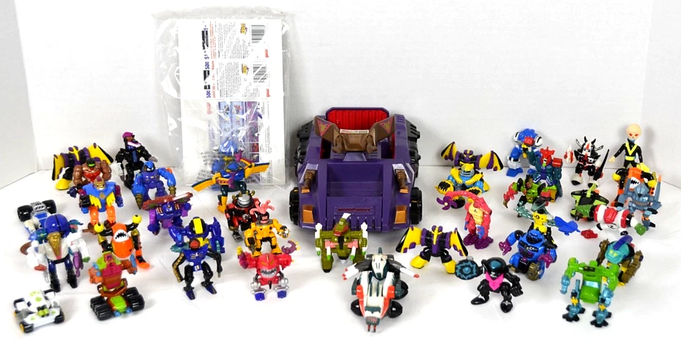 Micro Machines Z-Bots ZBots 39 人物加变形战斗动员器 — 第 1/4 张图片