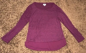 Old Navy Women’s Deep Fuchsia Long Sleeve Shirt - Size Medium | RN# 54023 - Picture 1 of 10