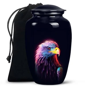 Eagle Cremation Urn Urns Human Ashes Funeral Memorial Large Adult Female Size10i - Picture 1 of 7