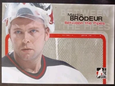 2005 - 2006 ITG Between The Pipes Martin Brodeur #3 Hockey Card - Image 1 of 2