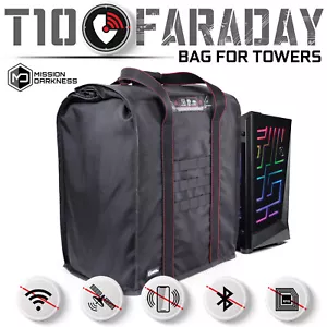 Mission Darkness T10 Faraday Bag for Towers + XL Electronic Devices (Gen 2)