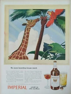 1944 Vintage Imperial Whiskey Stampa annuncio, Pe pubblicità mondiale - Foto 1 di 1
