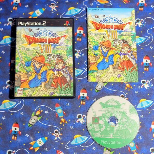 Dragon Quest VIII 8 Journey of the Cursed King (PS2) CIB PAL