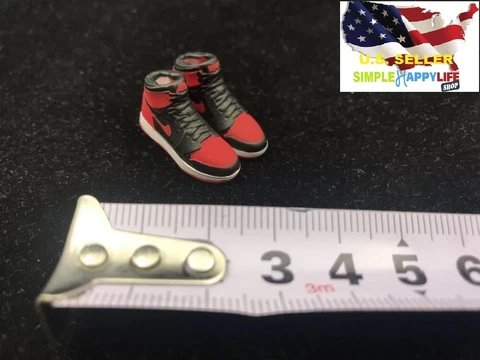 1/12 Sneaker shoes Red Jordan 1 Marvel Legends Miles Morales 6" TM01A TM02A❶USA❶ Cover