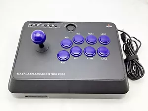 Playstation PC Xbox USB Controller Mayflash Arcade Stick F300 - Picture 1 of 4