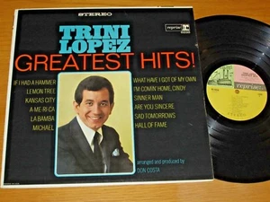 STEREO 60s ROCK LP - TRINI LOPEZ - REPRISE 6226 - "GREATEST HITS" - Picture 1 of 2