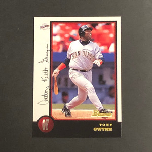 1998 Bowman #22 Tony Gwynn  San Diego PADRES