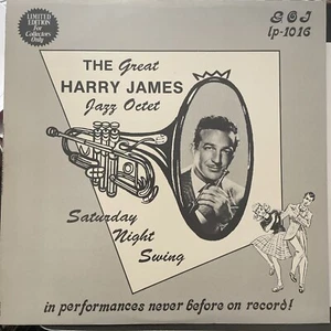 The Great Harry James Octet - Saturday Night Swing, LP, Limited Edition Near Mnt - Picture 1 of 4