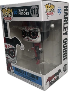 Funko POP Heroes 413 | Harley Quinn | DC | Dia de los Muertos | NEU - Bild 1 von 2