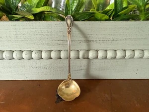Gorham Plata Esterlina Chantilly 5" Mayonesa Cucharón León Temprano Ancla Marca Oro - Imagen 1 de 4