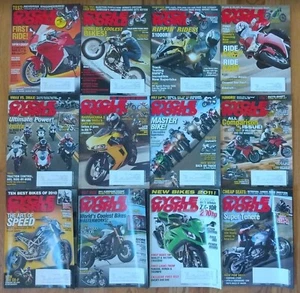 12 x Cycle World Motorcycle Magazines Jan-Dec 2010 - Picture 1 of 1