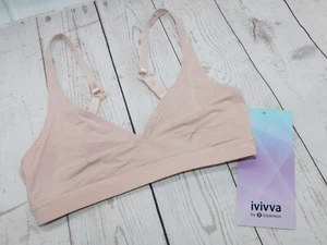 IVIVVA by LULULEMON ― Girls Size 8 ― HAVE IT YOUR WAY Bralette Tan/Nude Bra NWT - Picture 1 of 4