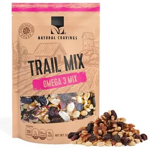 22oz Trail Mix Bulk Family Size Bag - Omega 3 Dried Fruit Mix & Assorted Nuts... - Picture 1 of 6