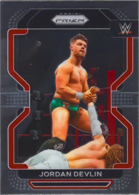 Jordan Devlin 2022 Panini Prizm WWE NXT UK Wrestling Chrome 1st Prizm Card #168 - Image 1 of 2