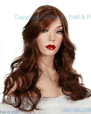 BRIANNA | 蕾丝前单色 | ENVY WIGS | 巧克力 CARAMEL-1 — 第 1/4 张图片