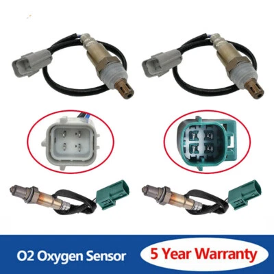 Sensor de oxígeno aguas arriba+aguas abajo 4 piezas para Nissan Titan Armada QX56 V8 2008-2012 5,6 L Foto 1 de 4