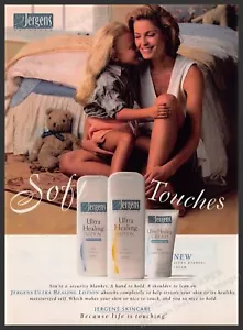 Anuncio impreso Jergens años 90 1997 Soft Toques cuidado de la piel madre e hija - Imagen 1 de 1
