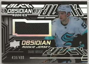 2022-23 UD Black Obsidian Rookies Jerseys #ORJMB Matty Beniers 416/499 Seattle - Bild 1 von 2