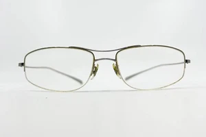 Oliver Peoples OP-656 Half Rim Eyeglasses Titanium Size 56-17-135 13827 - Picture 1 of 7